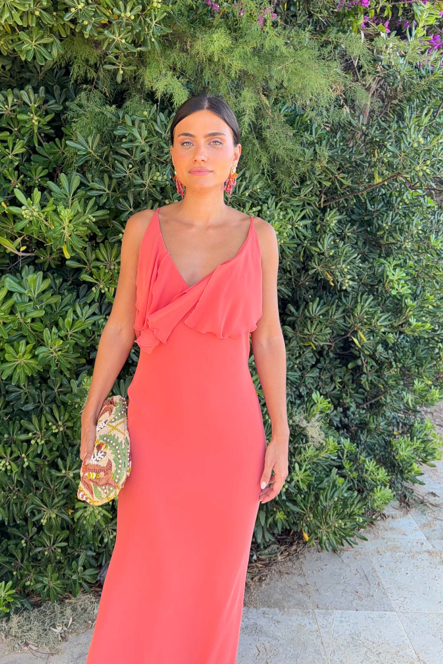 Vestido Aquaria Coral