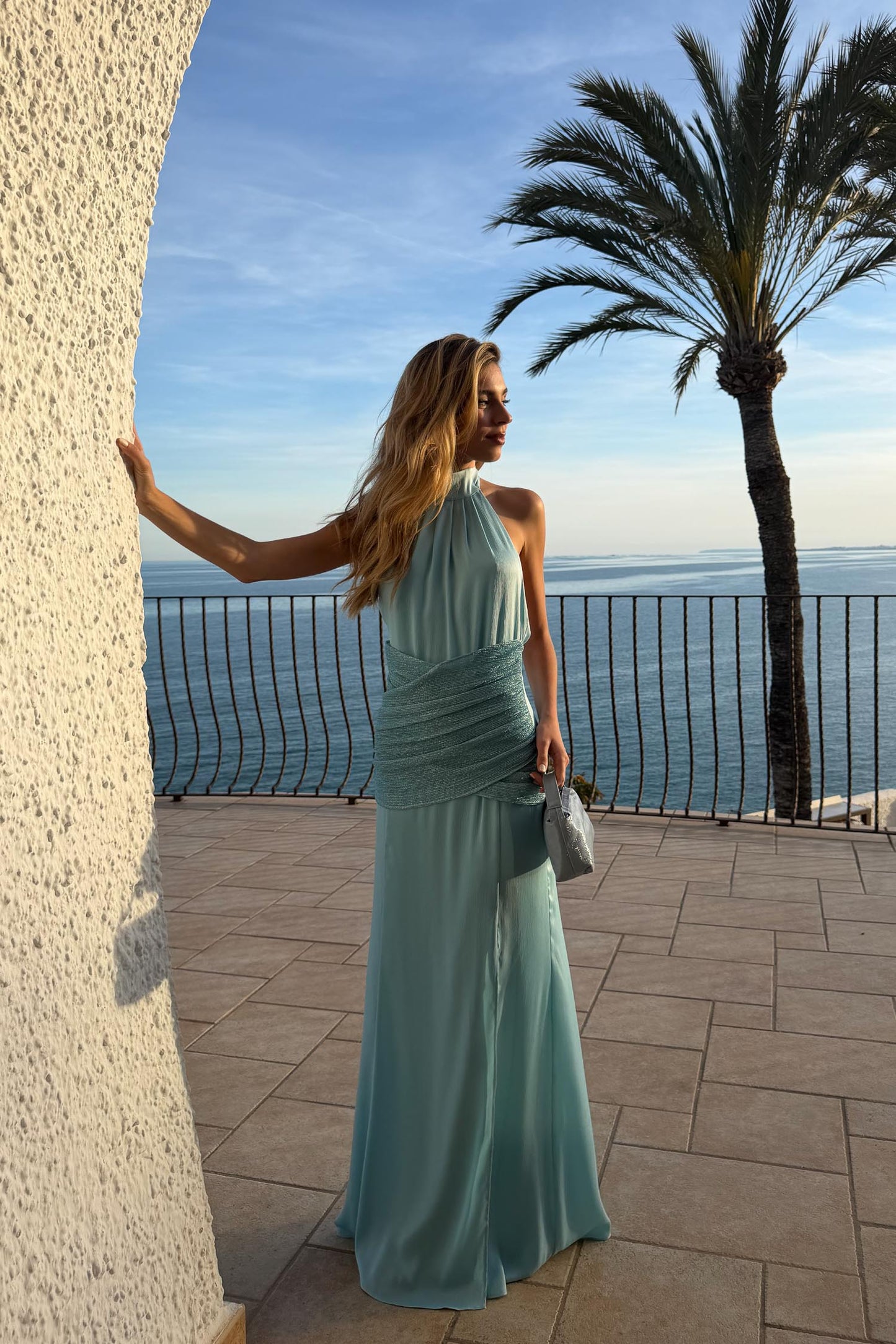 Vestido Portixol Celeste