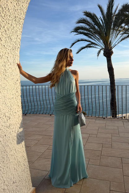 Vestido Portixol Celeste