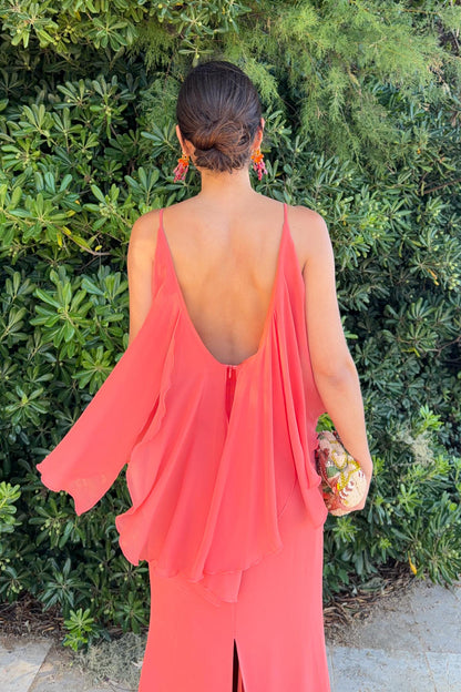 Vestido Aquaria Coral