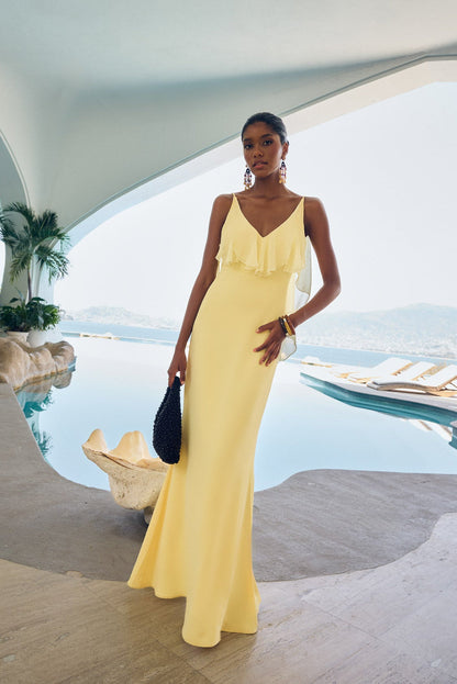 Vestido Aquaria Vainilla