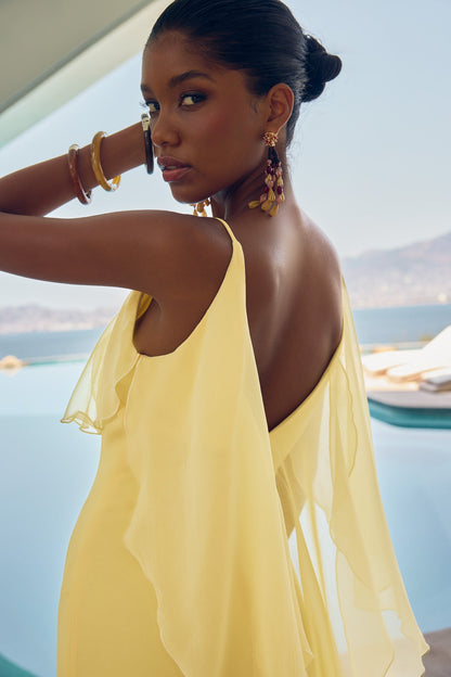 Vestido Aquaria Vainilla