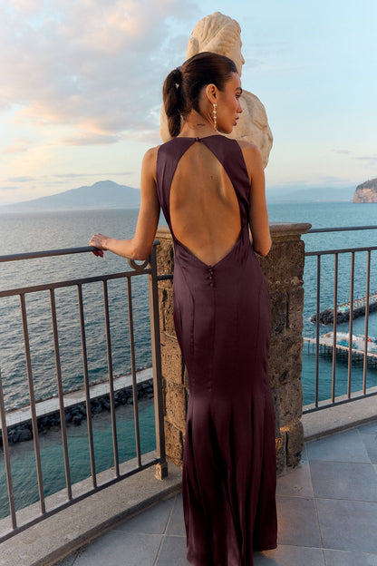 Vestido Bellini Guinda