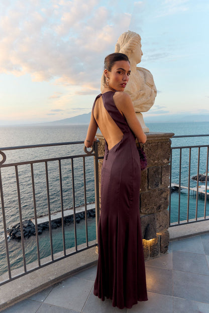 Vestido Bellini Guinda