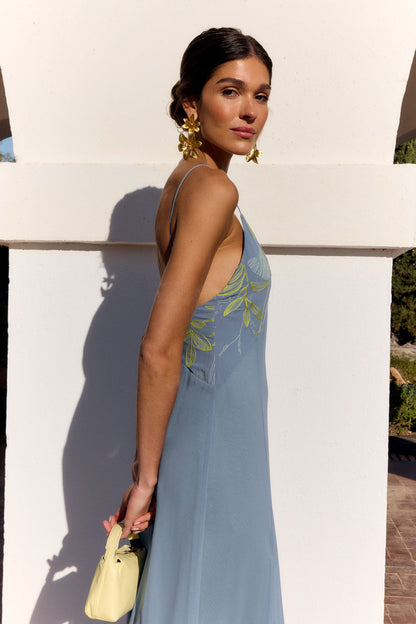 Vestido Marlena Azul