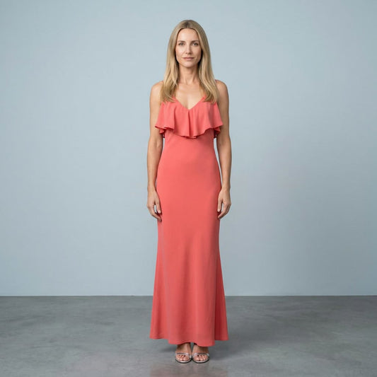 Vestido Aquaria Coral